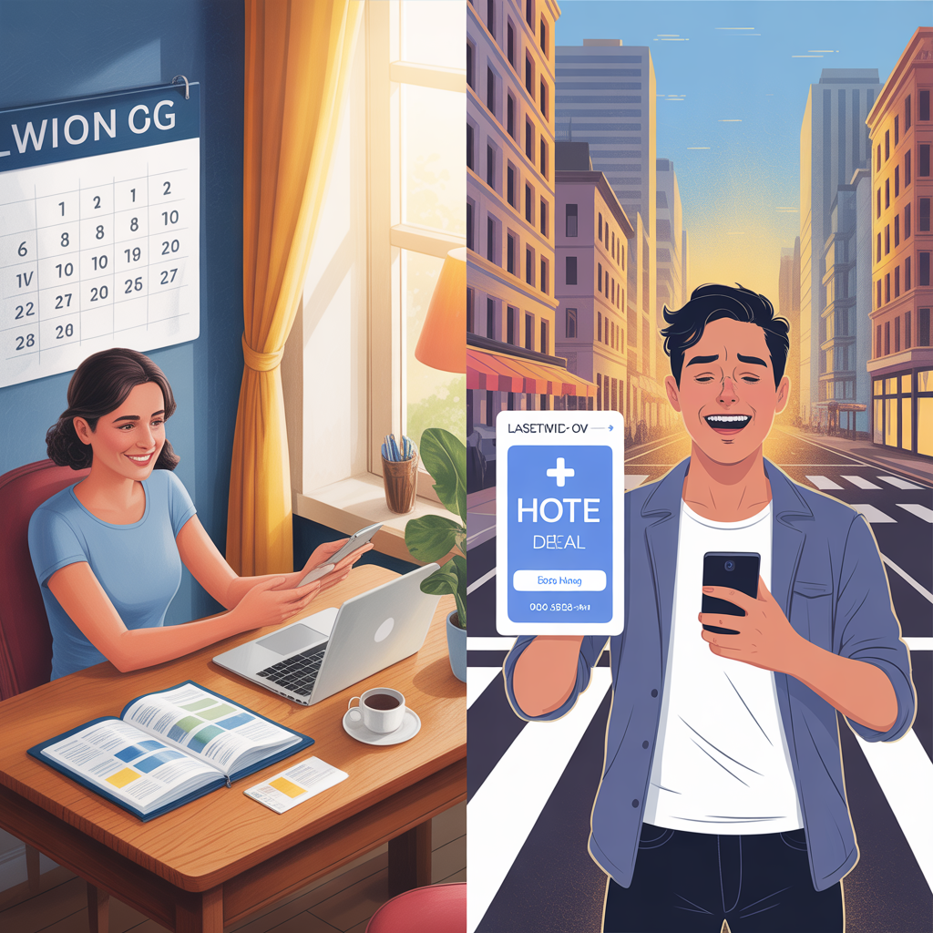 Early Bird vs. Last-Minute: When is the Best Time to Book a Hotel?